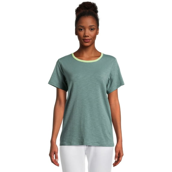 Athletic Works Women's Short Sleeve T-Shirt, Sizes XS-XXXL