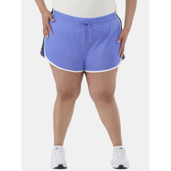 Athletic Works Women's Side Seam Running Shorts, Sizes XS-4X