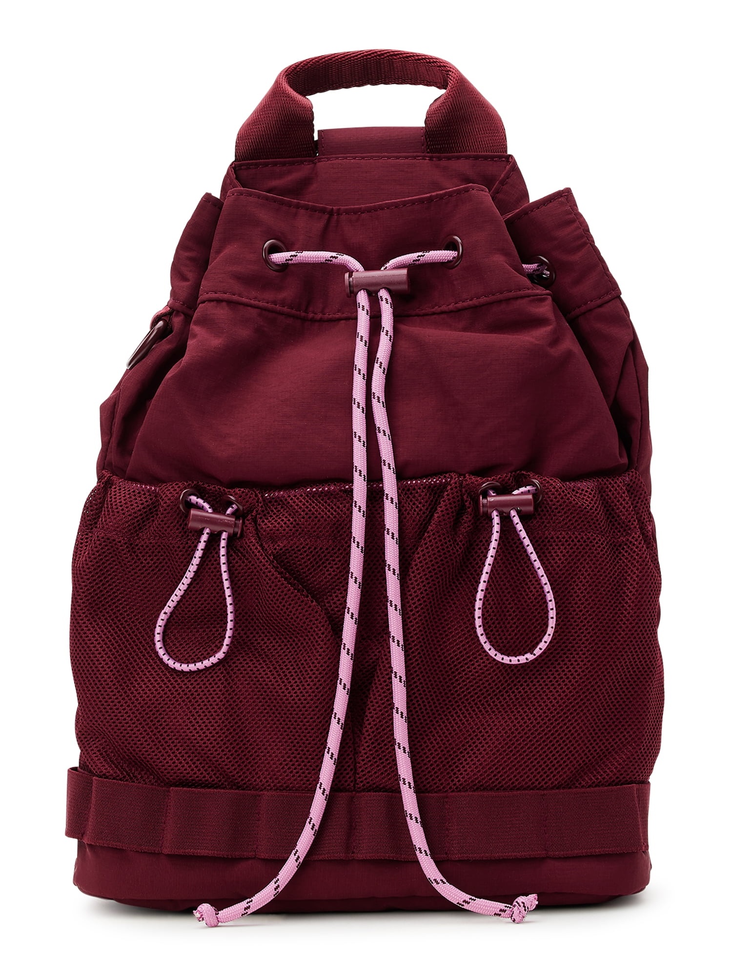 Athletic Works Women's Sling Backpack, Merlot