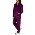 thumbnail image 1 of Athletic Works Women's Soft Velour Jacket and Pant Tracksuit, Size S-XXL, 1 of 7