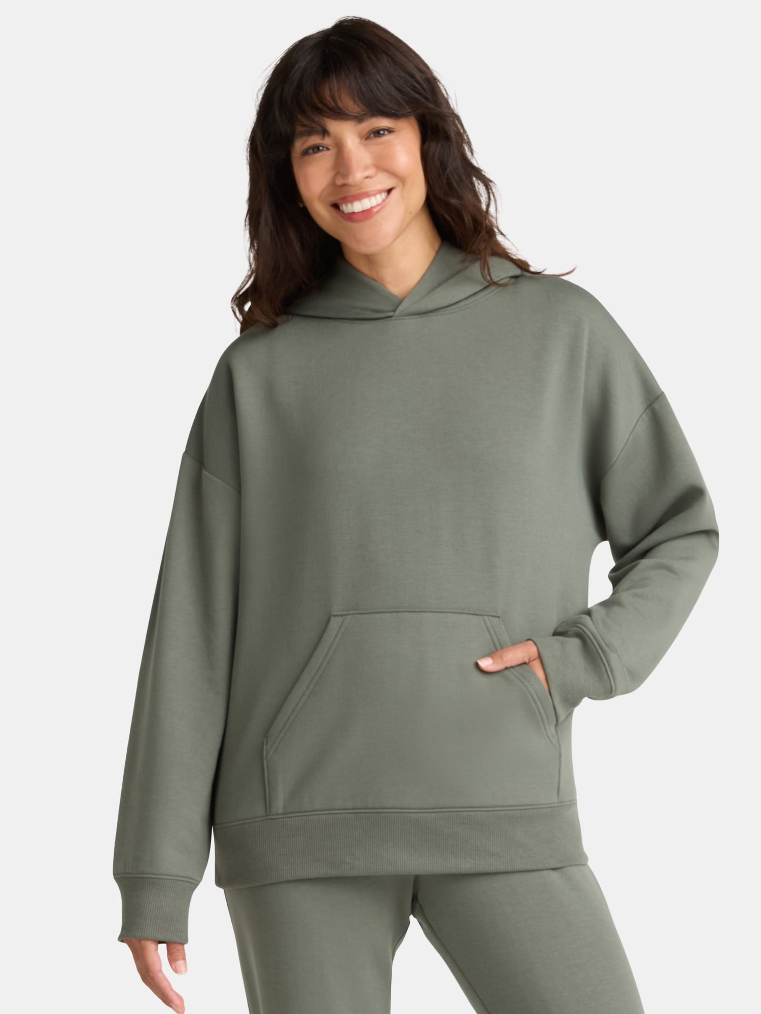 Athletic Works Women's and Women's Plus Super Soft Hoodie, Sizes XS-4X