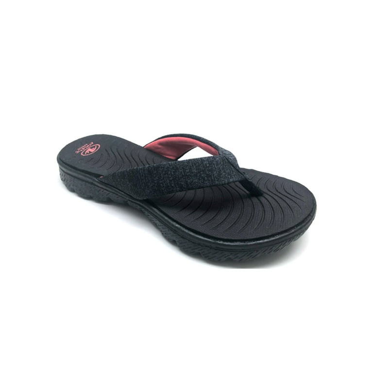 Athletic Works Women s Thong Sandal Walmart