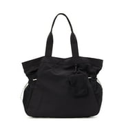 Athletic Works Women's Tote Bag with Removable Pouch, Black