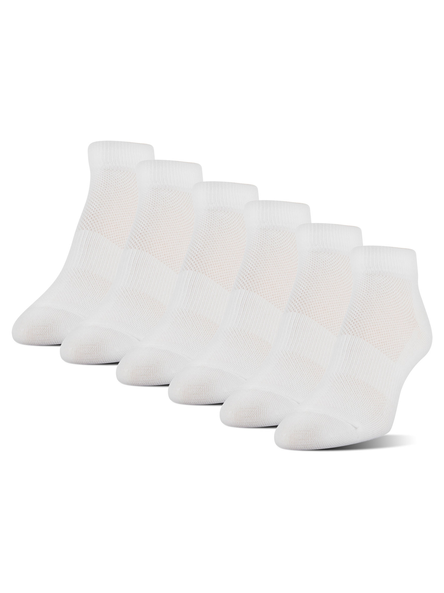 Athletic Works Women's Ultralite Low Cut Socks, 6 Pairs
