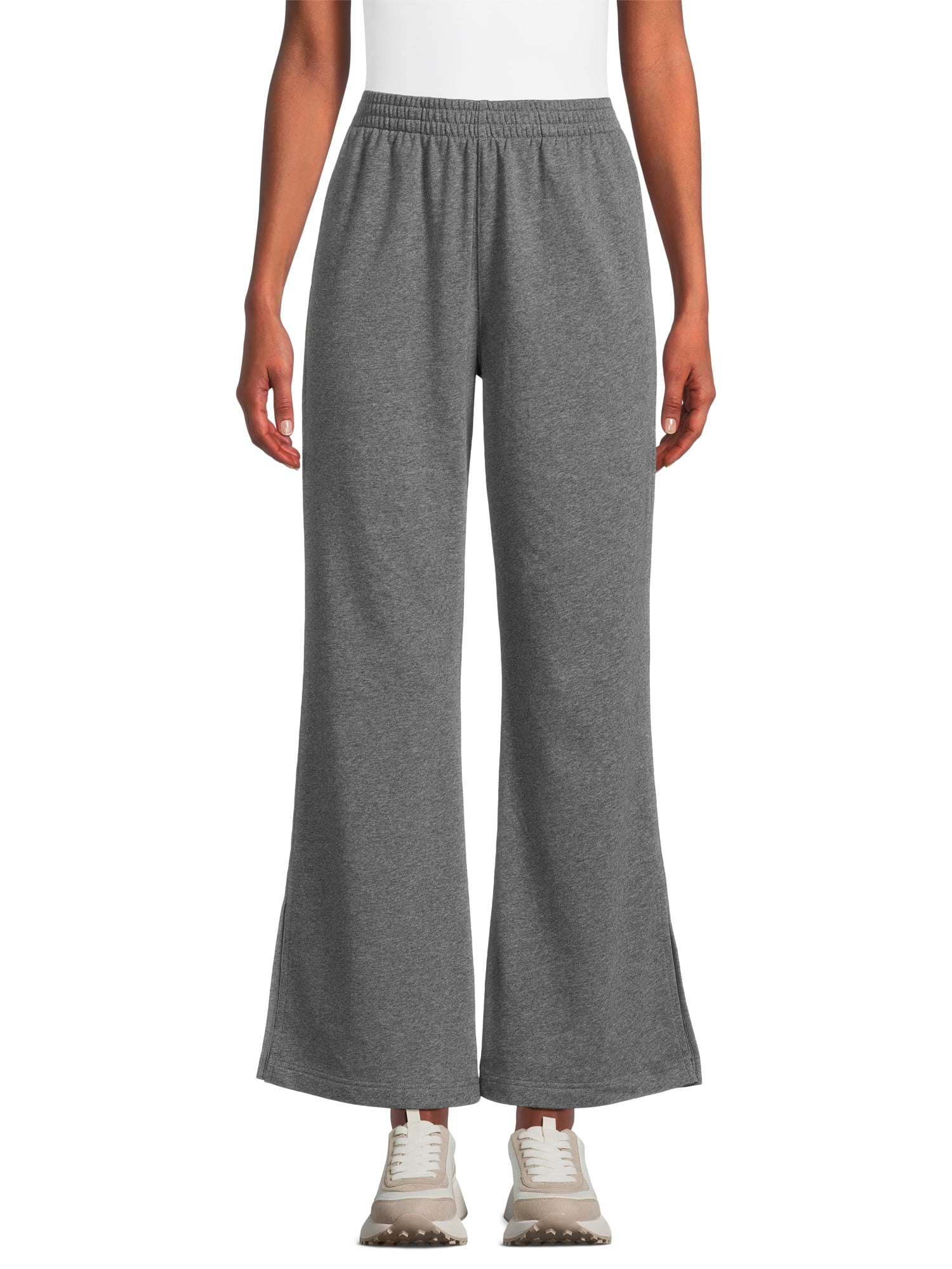 【THEAIRTOWN】Working Wide Pants Athletic Works women's Wide Leg Pants - XS-XXXL - Walmart.com