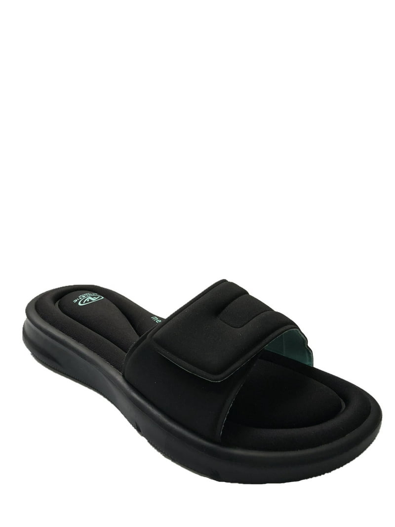 Athletic Works Women's Wide Width Slide Sandals