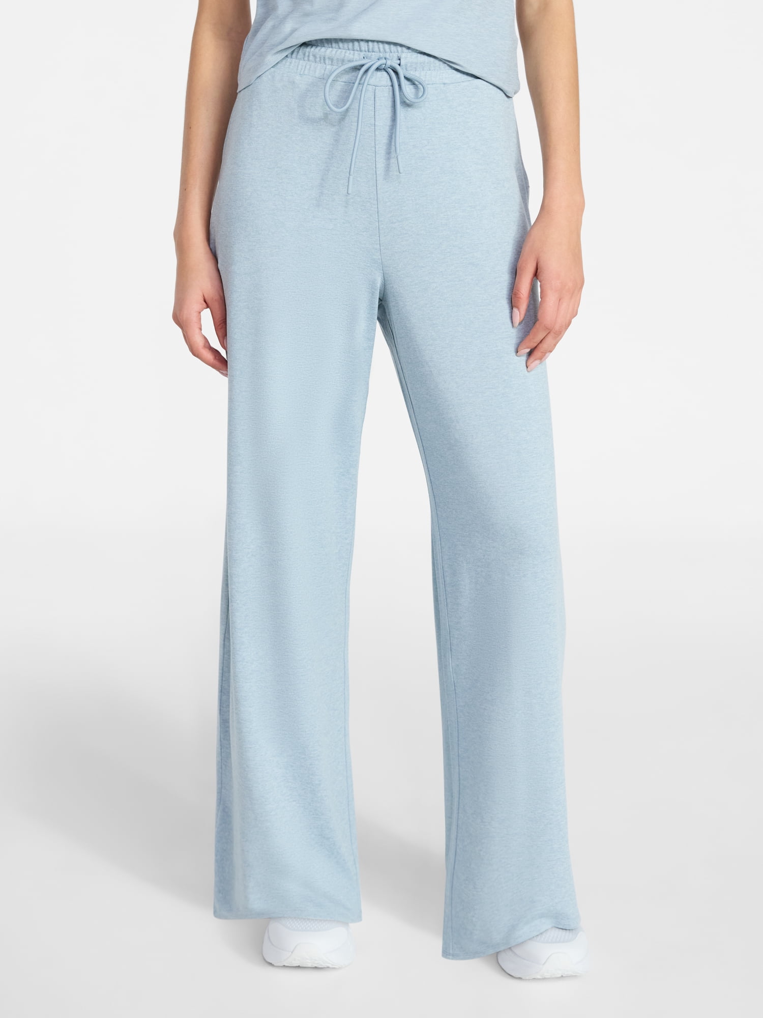 Athletic Works Women's and Women's Plus ButterCore Lightweight Wide Leg Pants, Sizes XS-4X