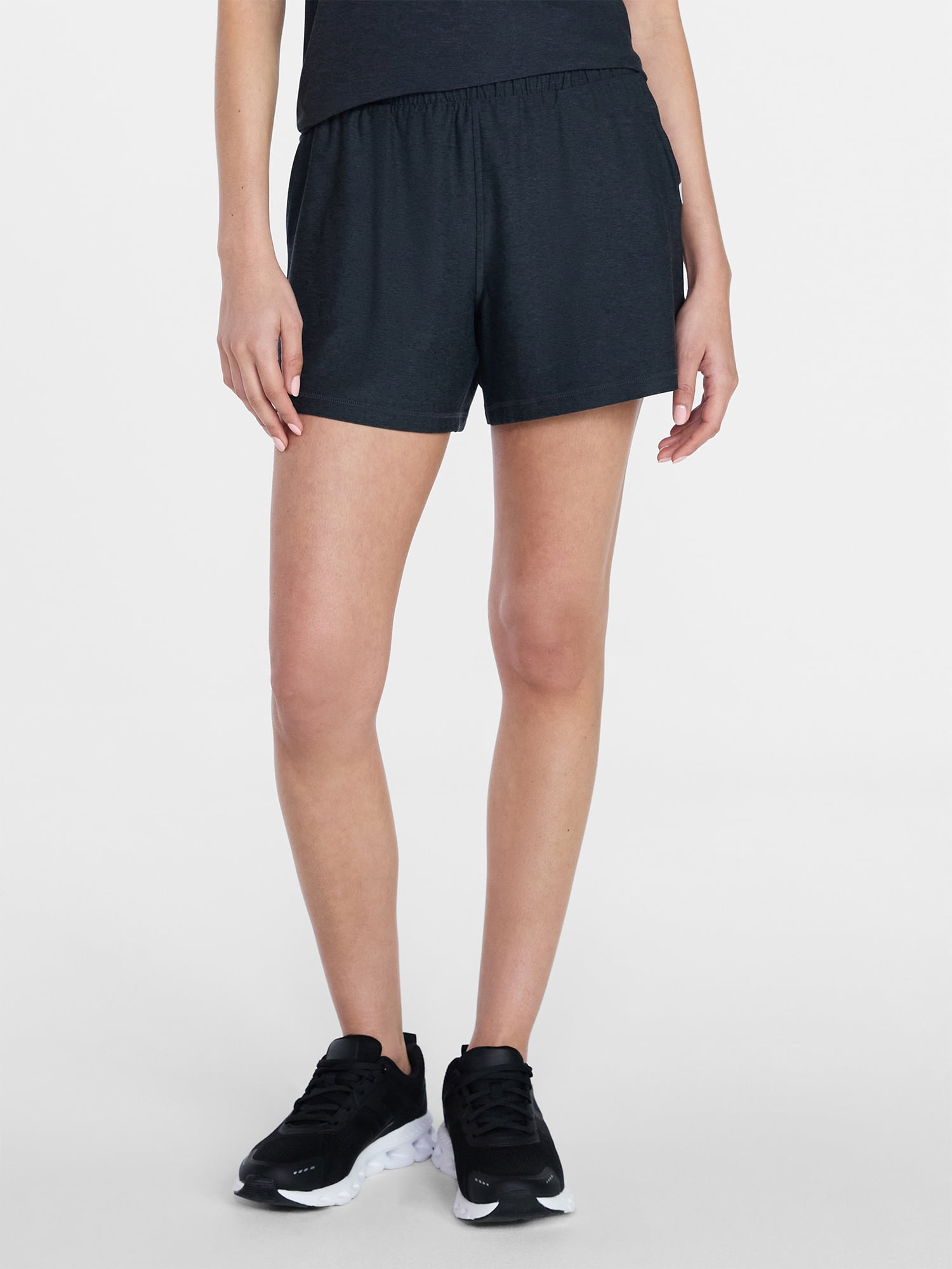 Athletic Works Women's and Women’s Plus ButterCore Soft Performance Gym Shorts, Available in 1, 2 and 5-Pack, Sizes XS-4X