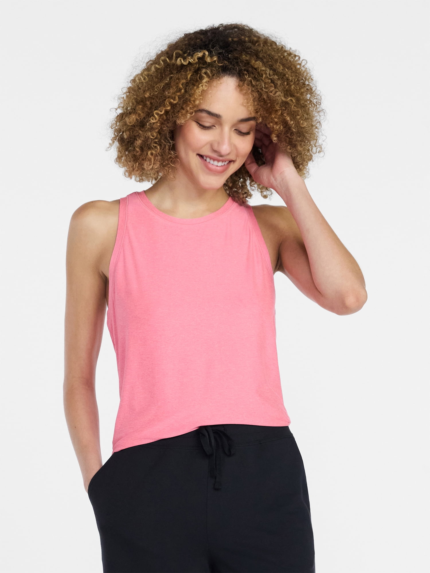Athletic Works Women's & Women's Plus ButterCore Tank Top, Sizes XS-4X