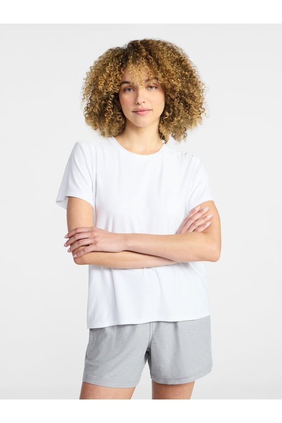 Women's and Women's Plus Relaxed ButterCore Tee with Short Sleeves, Sizes XS-4X