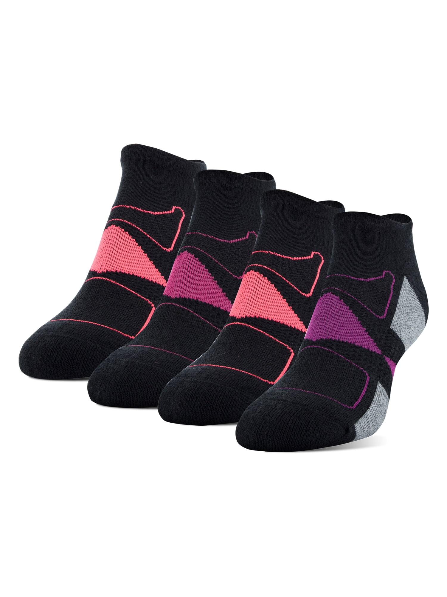 Athletic Works Women's Wool Midcushion No Show Socks, 4 Pairs - Walmart.com
