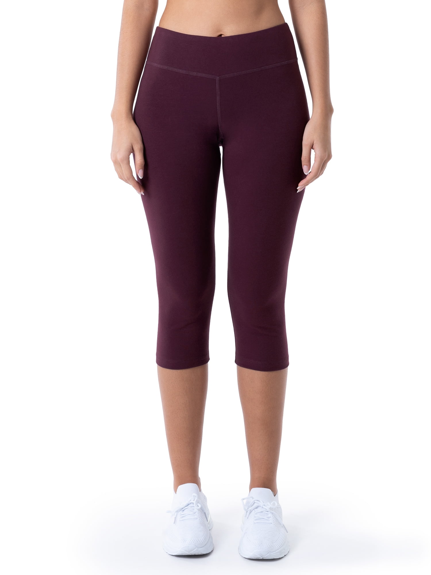 Athletic Works Women's and Women's Plus Active Dri-Works Capri Leggings,  Sizes S-5X 