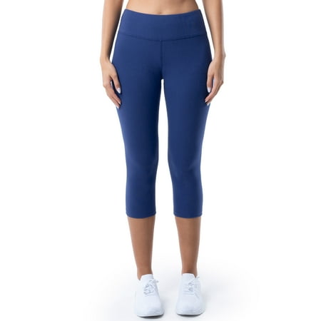Athletic Works Women's and Women's Plus Active Dri-Works Capri Leggings, Sizes S-5X