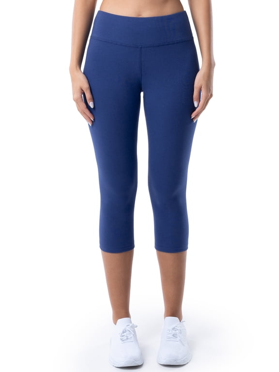 Women's and Women's Plus Active Dri-Works Capri Leggings, Sizes S-5X