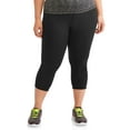 thumbnail image 1 of Athletic Works Women's and Women's Plus Active Dri-Works Capri Leggings, Sizes S-5X, 1 of 4