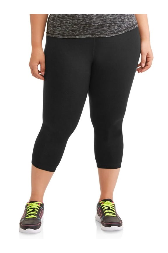 Women's and Women's Plus Active Dri-Works Capri Leggings, Sizes S-5X