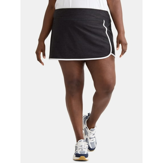 Athletic Works Women's and Women's Plus ButterCore Active Skort, Sizes XS-4X