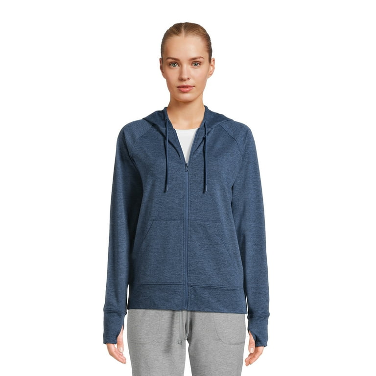 Women's light blue zip-up hoodie (Lululemon) - M – Second Heart