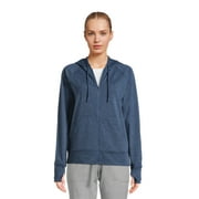 Athletic Works Women’s and Women's Plus ButterCore Lightweight Zip-Up Hoodie, Sizes XS-4X