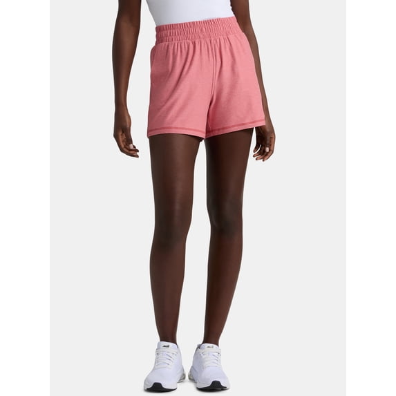 Athletic Works Women's and Women’s Plus ButterCore Soft Performance Gym Shorts, Available in 1, 2 and 5-Pack, Sizes XS-4X