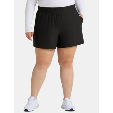 Athletic Works Women's and Women’s Plus ButterCore Soft Performance Gym Shorts, Available in 1, 2 and 5-Pack, Sizes XS-4X