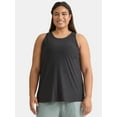 thumbnail image 1 of Athletic Works Women’s and Women's Plus ButterCore Performance Tank Top, Sizes XS-4X, 1 of 5
