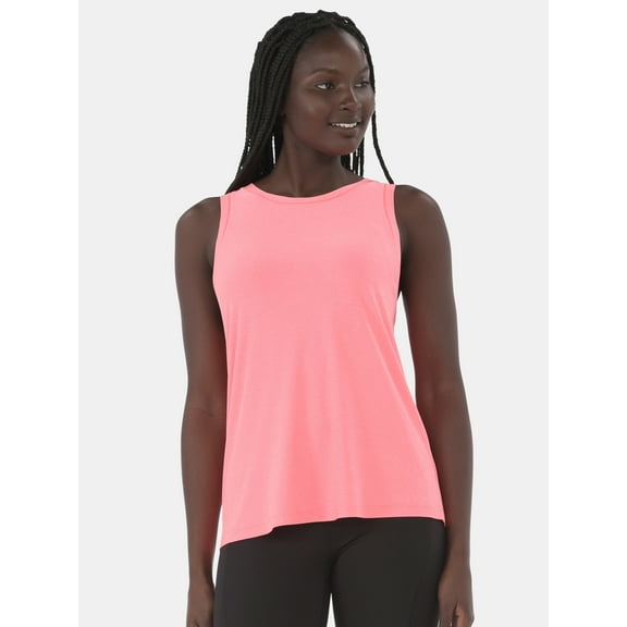 Athletic Works Women’s and Women's Plus ButterCore Performance Tank Top, Sizes XS-4X