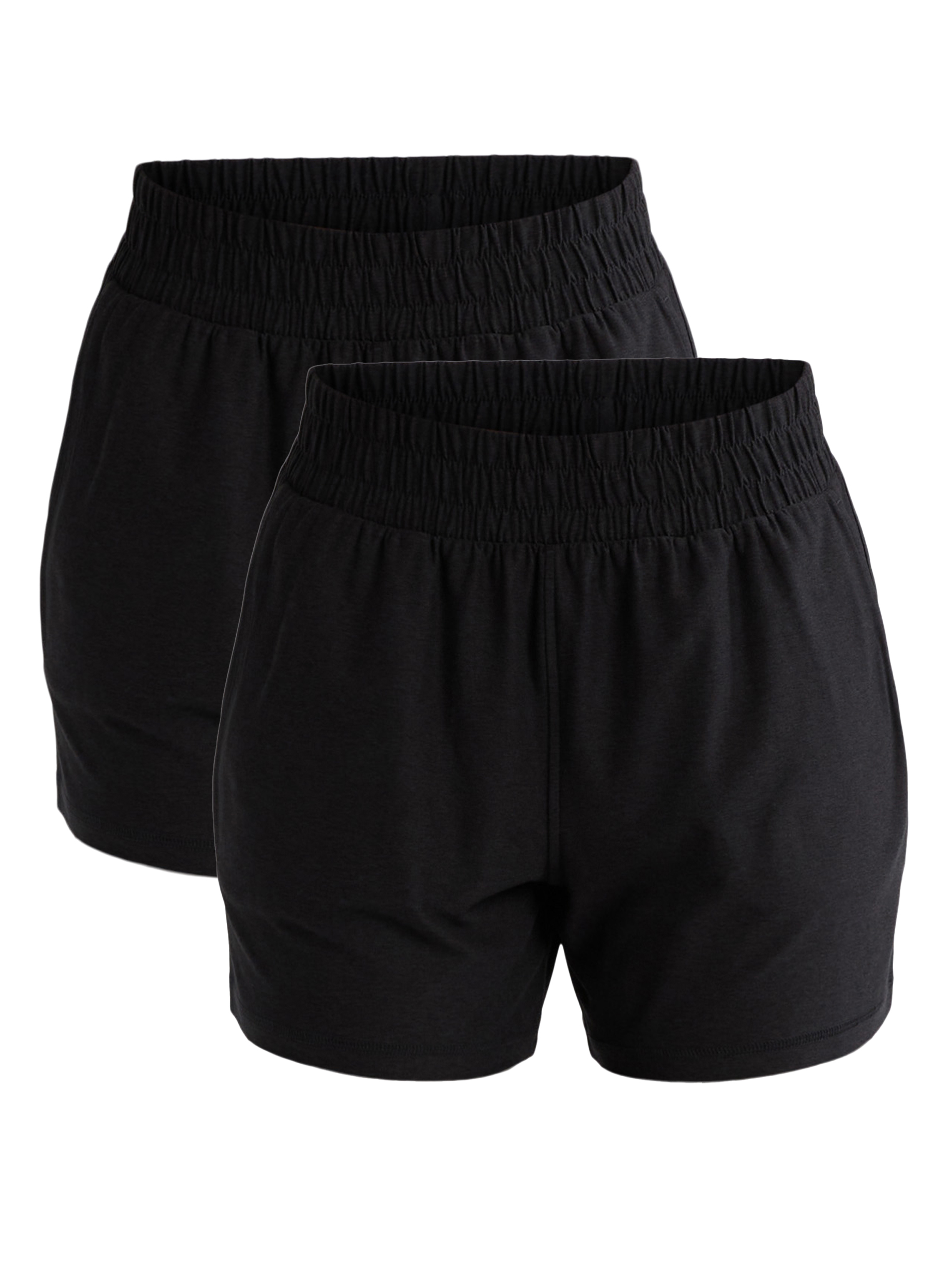 Athletic Works Women's and Women’s Plus ButterCore Soft Performance Gym Shorts, Available in 1, 2 and 5-Pack, Sizes XS-4X