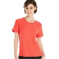 thumbnail image 1 of Athletic Works Women's and Women's Plus ButterCore Tee with Short Sleeves, Sizes XS-4X, 1 of 5