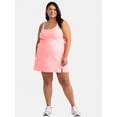 thumbnail image 1 of Athletic Works Women's and Women's Plus ButterCore Tipped Tennis Dress, Sizes XS-4X, 1 of 3