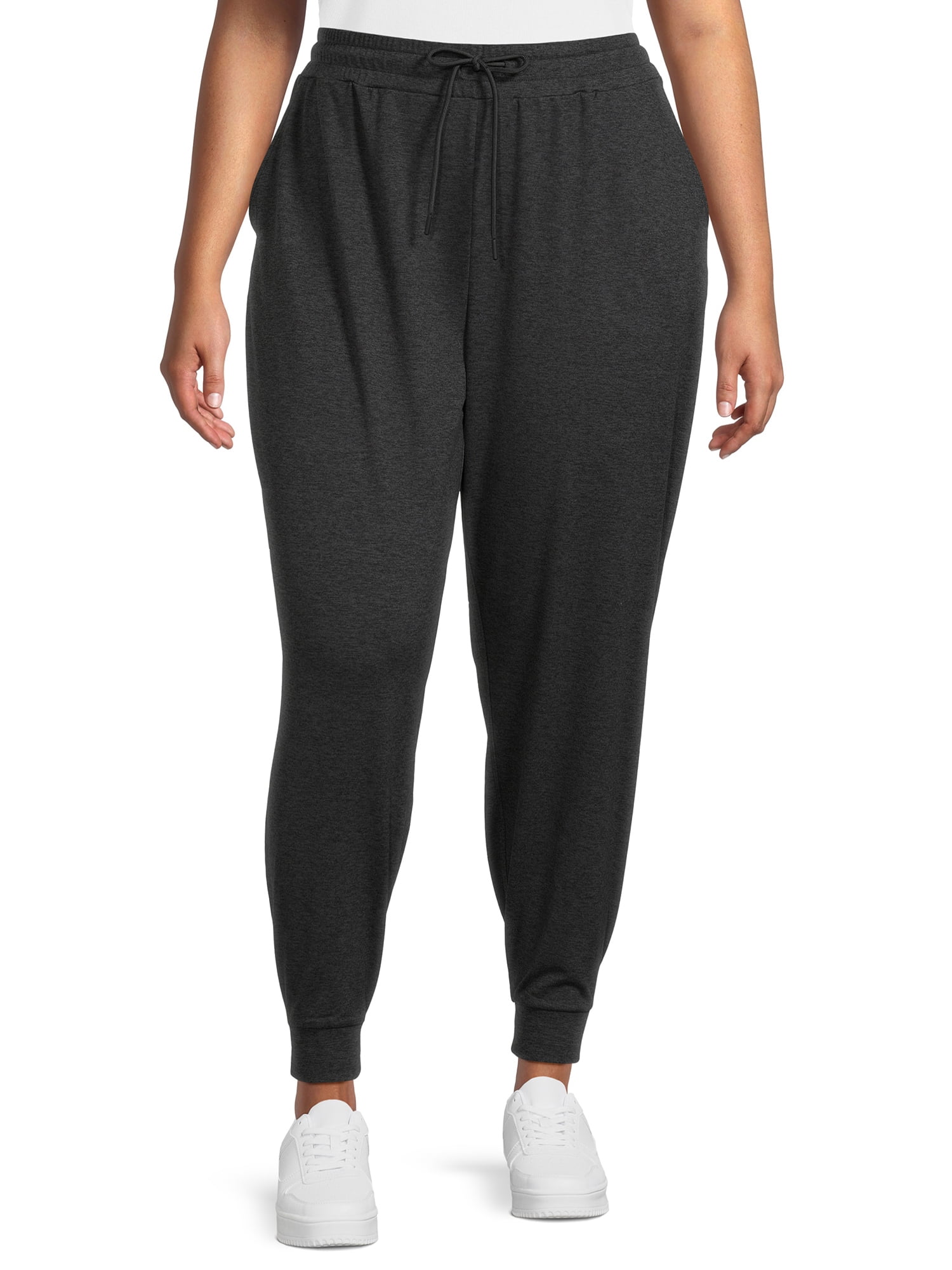 Athletic Works Women's and Women's Plus BUTTERCORE Lightweight Joggers,  Sizes XS-4X