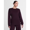 thumbnail image 1 of Athletic Works Women's and Women's Plus Cinched Fleece Sweatshirt, Sizes XS-4X, 1 of 5