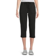 Athletic Works Women's and Women's Plus Core Knit Capri, Sizes XS-4X