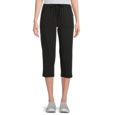 Athletic Works Women's and Women's Plus Core Knit Capri, Sizes XS-4X