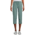 thumbnail image 1 of Athletic Works Women's and Women's Plus Core Knit Capri, Sizes XS-4X, 1 of 5