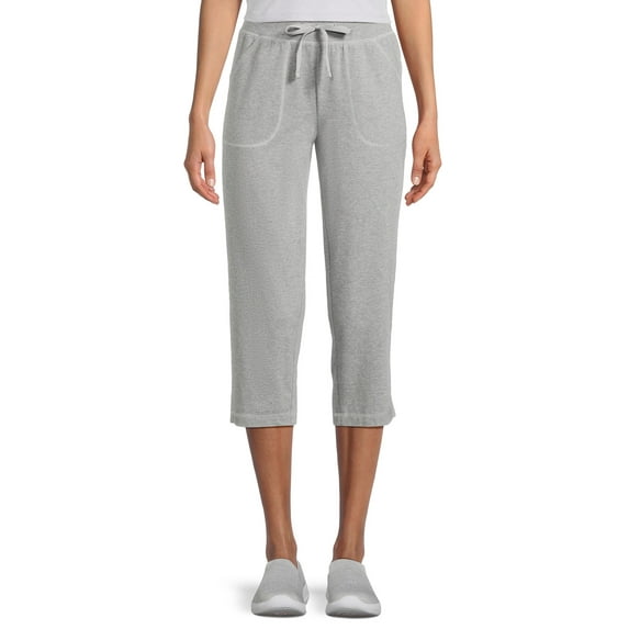 Athletic Works Women's and Women's Plus Knit Capri Pants, 22" Inseam, Sizes XS-4X