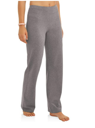 Athletic Works Women’s and Women's Plus Stretch Cotton Blend Straight Leg  Pants