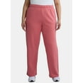 thumbnail image 1 of Athletic Works Women's and Women's Plus Pants with Pockets, Sizes XS-4X, 1 of 5