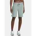 thumbnail image 1 of Athletic Works Women's and Women's Plus French Terry Bermuda Shorts, Sizes XS-4X, 1 of 5