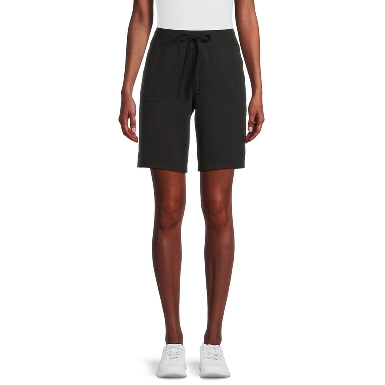 Athletic Works Women's French Terry Bermuda Shorts, Sizes XS Athletic Works Women's French Terry Bermuda Shorts, Sizes XS