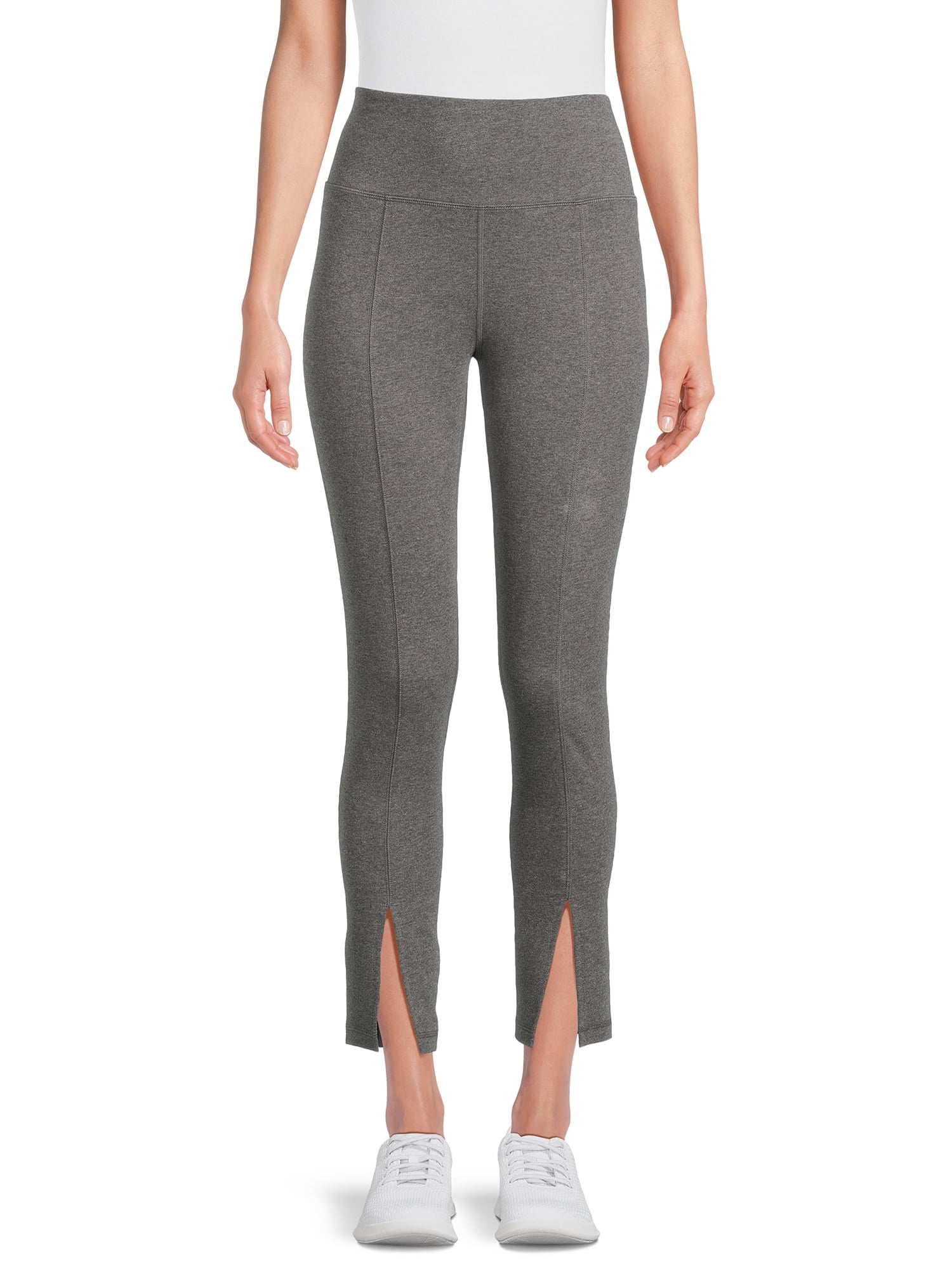 Athletic Works Women s Ankle Tights with Side Pockets Walmart