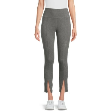 Athletic Works Women's and Women's Plus Front Slit Leggings, Sizes XS-5X