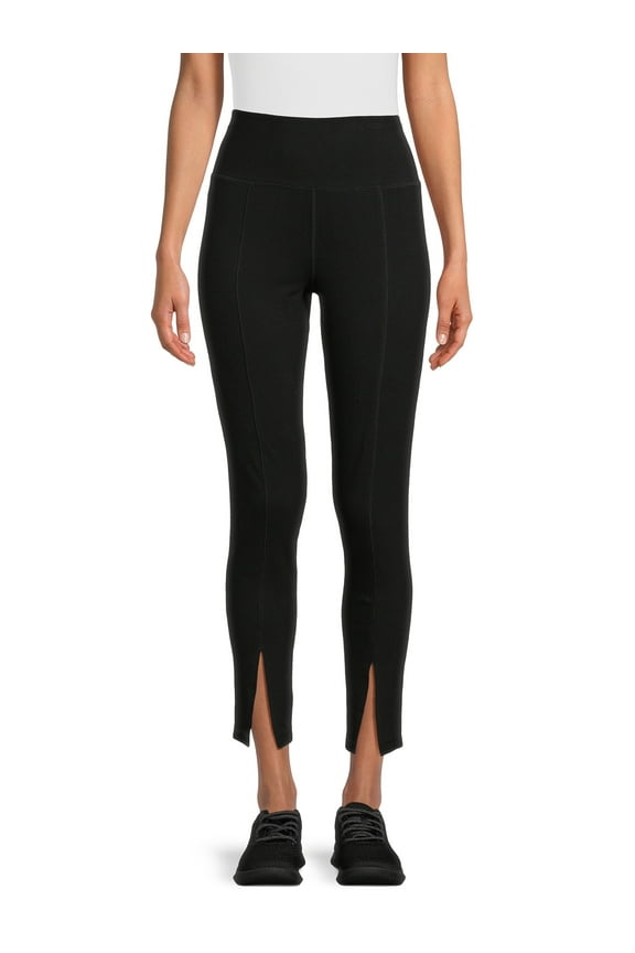 Women's Front Slit Leggings, Sizes XS-XL