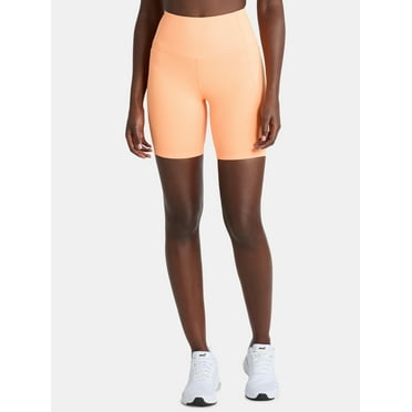 Athletic Works Women's and Women's Plus High Rise Bike Shorts, Size XS-4X