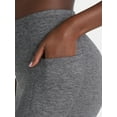 thumbnail image 1 of Athletic Works Women's and Women's Plus High Rise Bike Shorts, Size XS-4X, 1 of 4