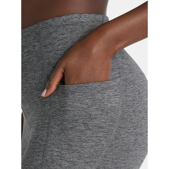 Athletic Works Women's and Women's Plus High Rise Bike Shorts, Size XS-4X