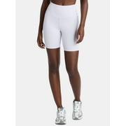 Athletic Works Women's and Women's Plus High Rise Bike Shorts, Size XS-4X