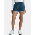 thumbnail image 1 of Athletic Works Women's and Women's Plus Piped Running Shorts, Sizes XS-4X, 1 of 5