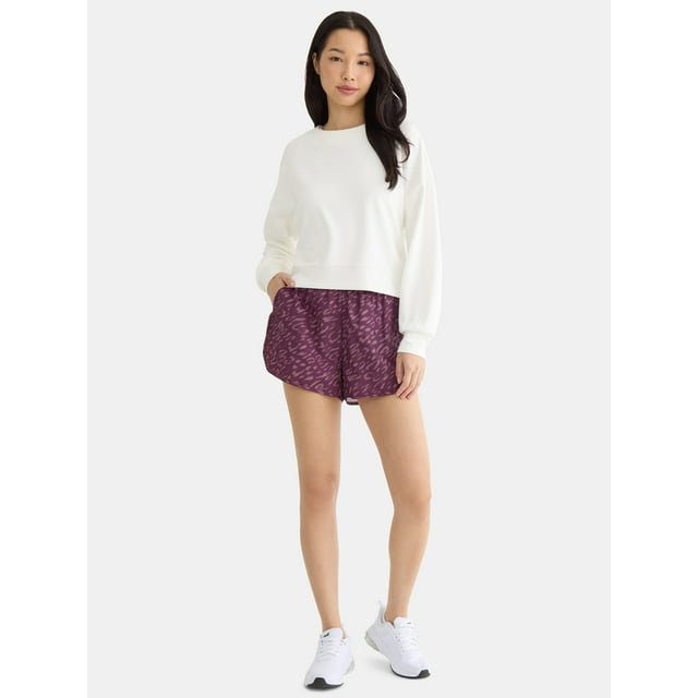 Athletic Works Women's and Women's Plus Running Shorts, Sizes XS-4X