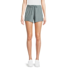 Sweat shorts womens walmart hot sale